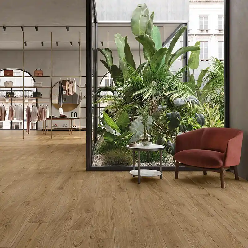 Uitverkoop Lineo Walnut - Gres Porcellanato Effetto Legno 20x120 Rettificato