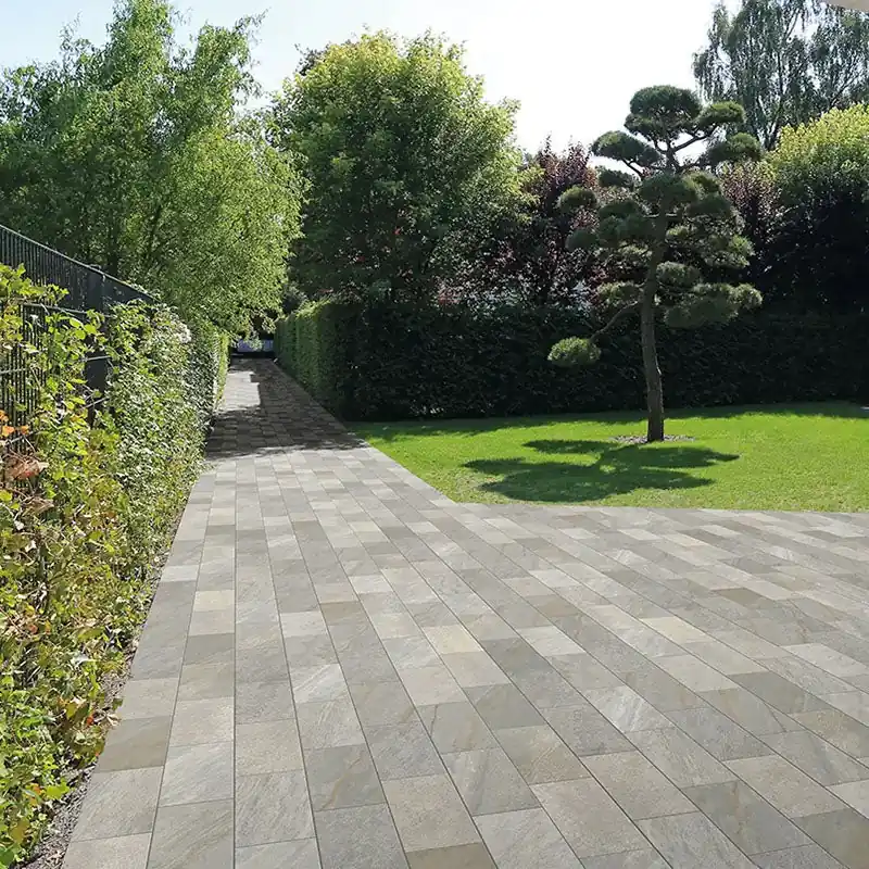 Midlake Quartzgrey R11 - Gres effetto pietra naturale per esterni Antiscivolo 22x45 Koop Online
