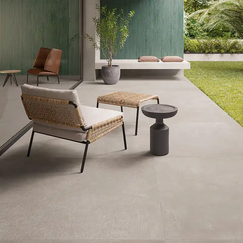 Gereduceerde Prijs Noord White - Gres effetto cemento industriale 120x120 rettificato