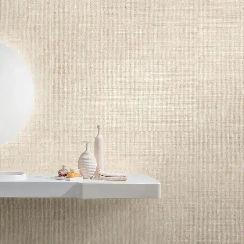 Omnia Venezia Ivory Crossing 3D - Gres effetto pietra rigato 60x120 Premium