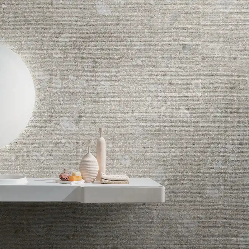 Fabrieksprijs Omnia Ceppo Grey Crossing 3D - Gres effetto pietra rigato 60x120