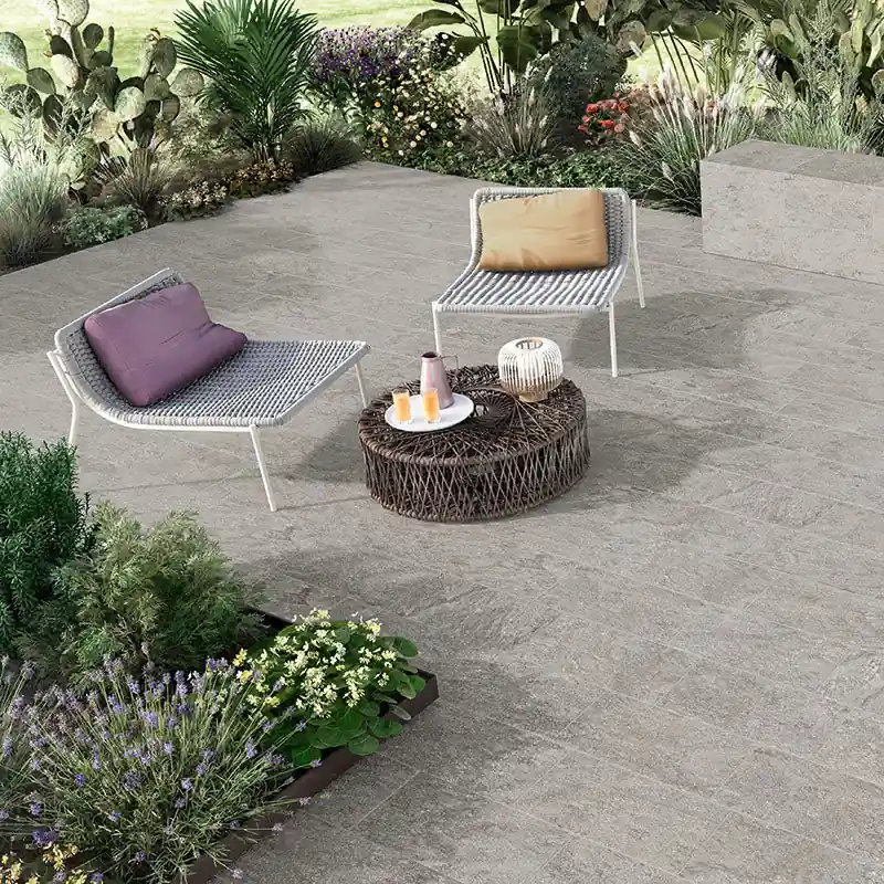 Percorsi Frame Plima Silver R10 - Gres Porcellanato effetto pietra 30x60 Rettificato Lage Prijs