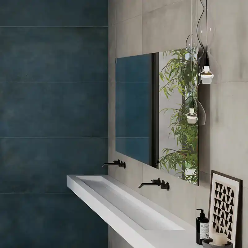 Flitsaanbieding Plate Titanium R9 - Gres Porcellanato effetto metallo 60x120 Rettificato