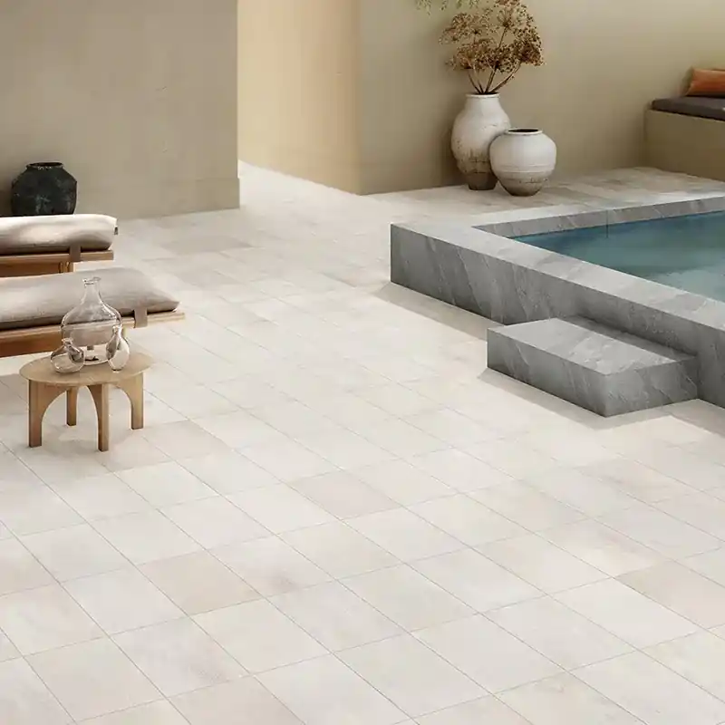 Tijdelijk Beschikbaar Street Milano Ivory R10 - Gres Porcellanato effetto cemento 22x45