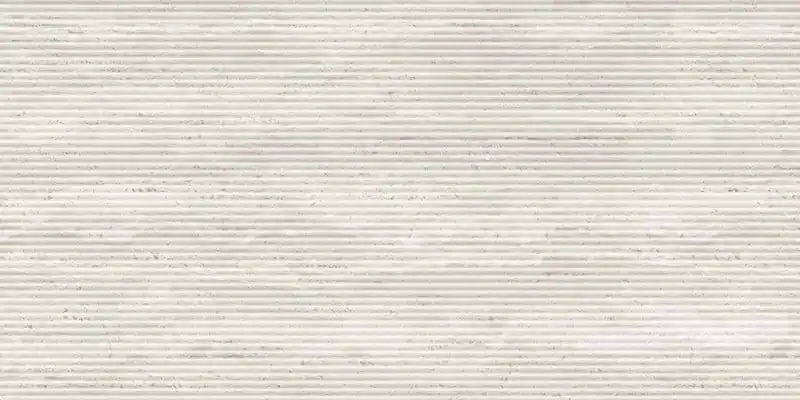 Trevi Pearl Flute 3D - Gres effetto travertino rigato 60x120 Shop Nu