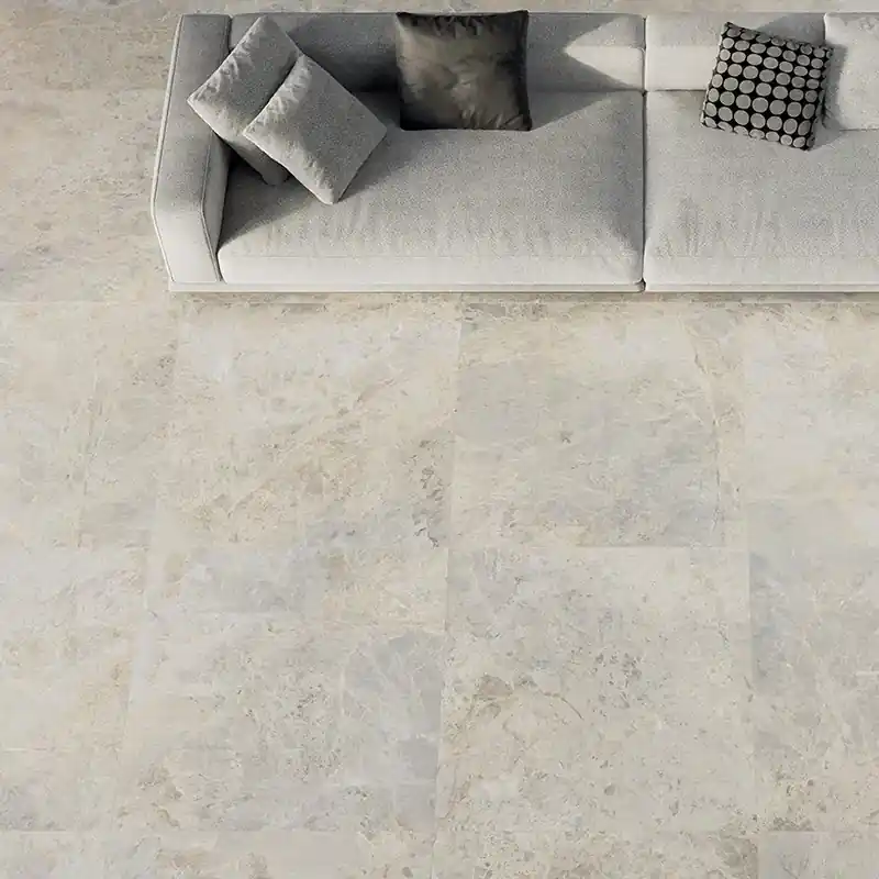 Versilia Fiorito Ivory - Gres effetto marmo vellutato 120x120 rettificato Shop Nu