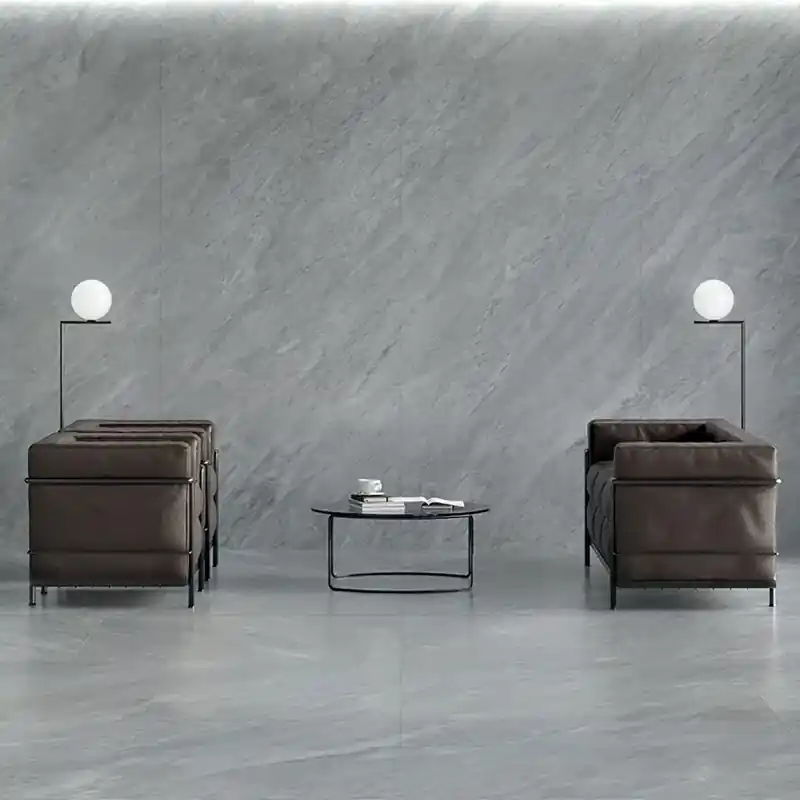 Versilia Nuvolato Grey - Gres effetto marmo vellutato 120x120 rettificato Koop Vandaag