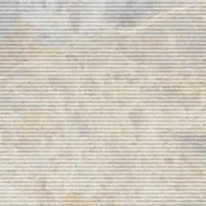Shop Nu Versilia Fiorito Ivory Flute 3D - Gres effetto marmo rigato 60x120