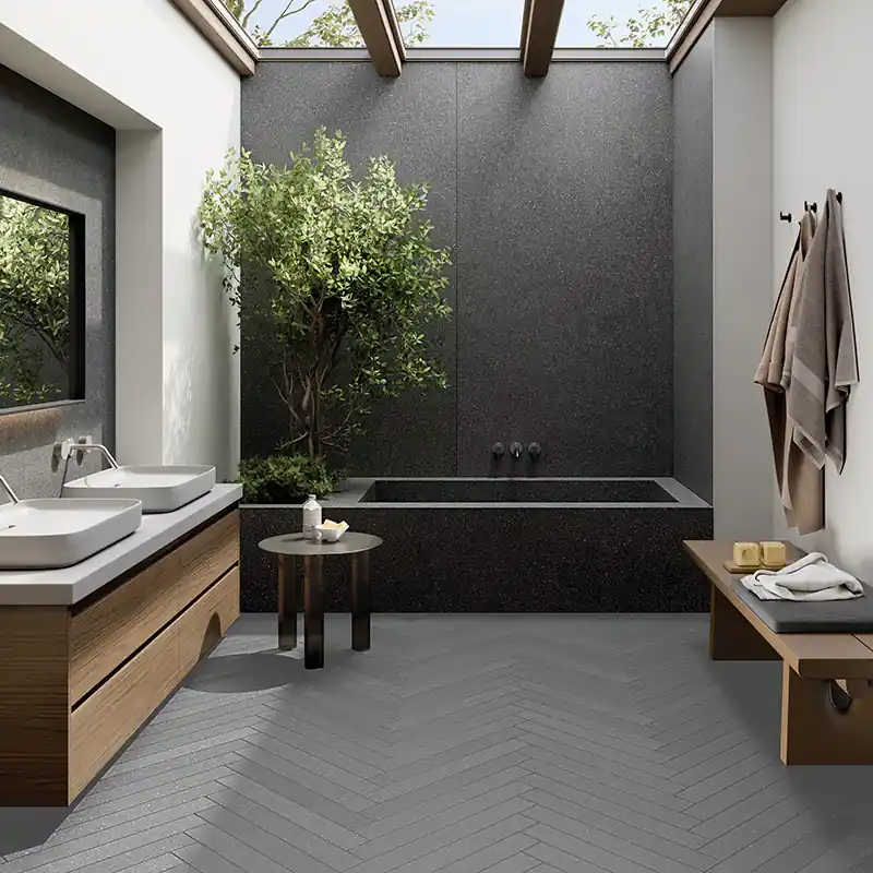 Op = Op Lavica Grey R10 - Gres effetto pietra lavica 7.5x60