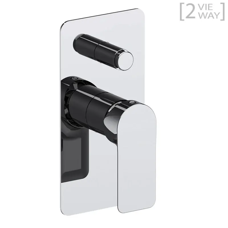Merkproduct Ambition - Miscelatore incasso per doccia con deviatore su piastra lusso