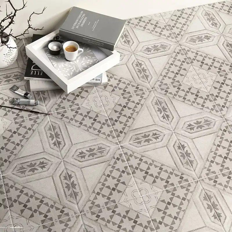 Flitsaanbieding Cementina 1 Black & White - Gres Porcellanato Opaco 20x20