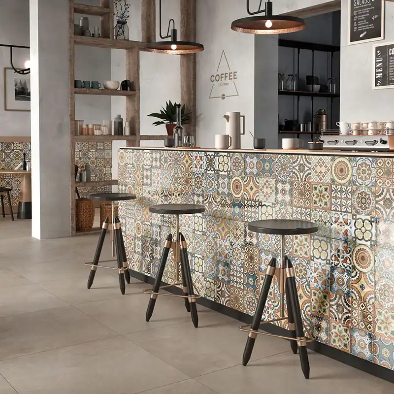 Maioliche Mix Color - Gres Porcellanato Decorato Misto 15x15 Stile Vietri Bestel Nu