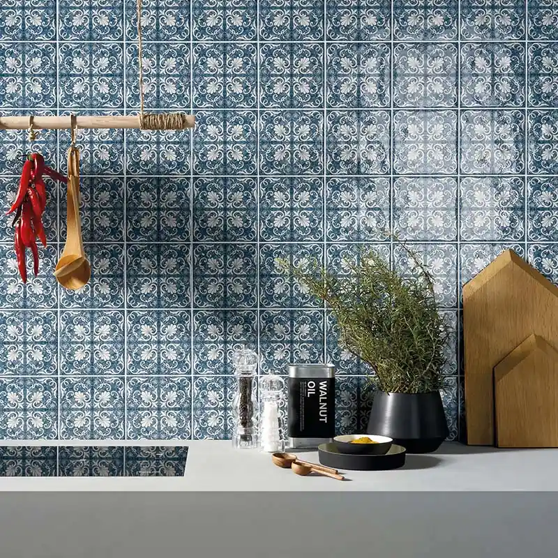 Maioliche 5 - Gres Porcellanato Decorato 15x15 Stile Vietri Flitsaanbieding