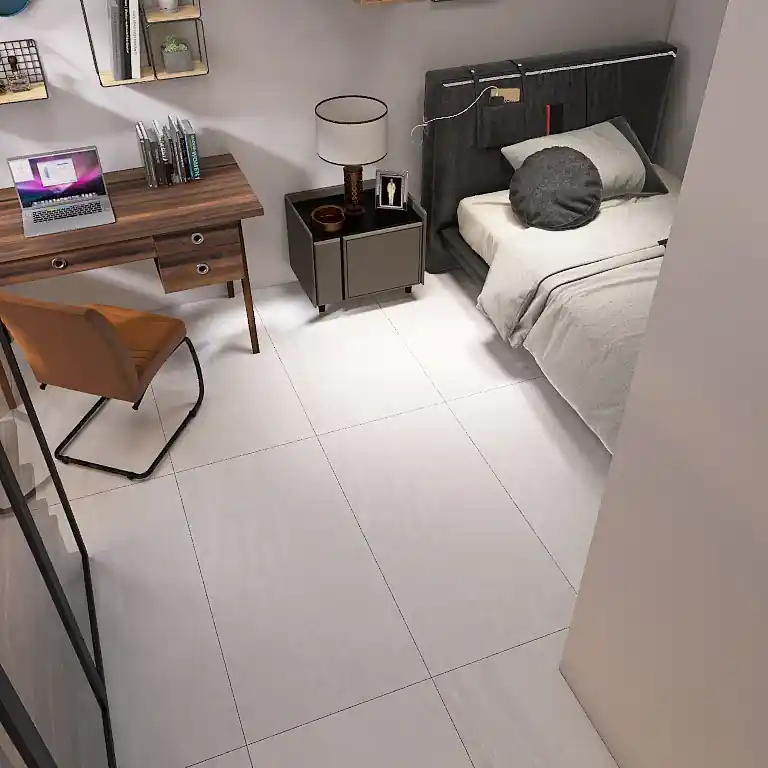 Stock Piastrelle Effetto Pietra Bianca - Gres Porcellanato Opaco 60x120 SCONTATO Gecertificeerd