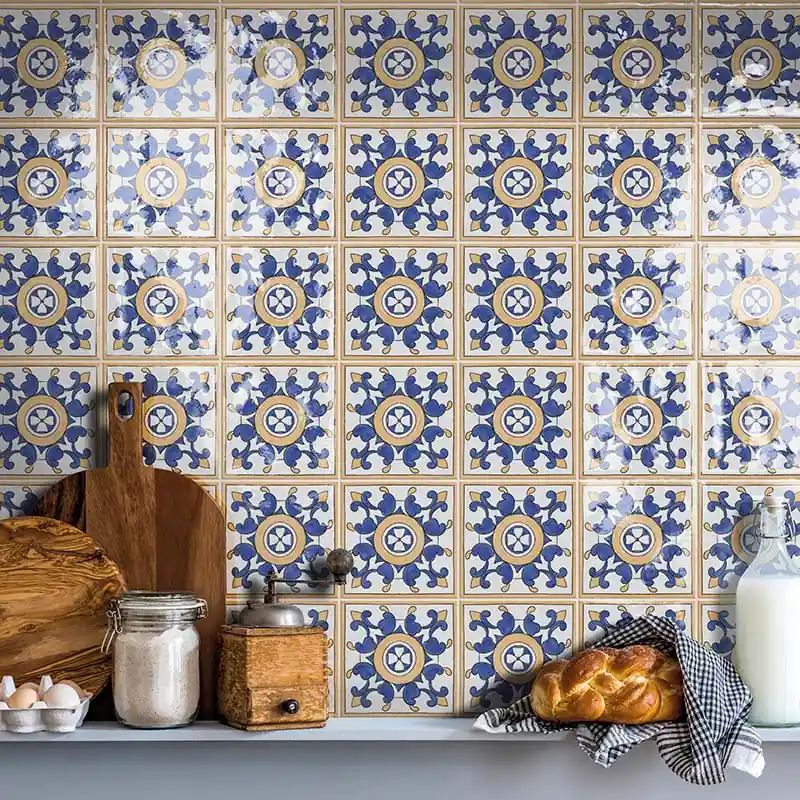 Amalfi 7 - Gres Porcellanato Effetto Maioliche 15x15 Stile Vietri Betrouwbaar