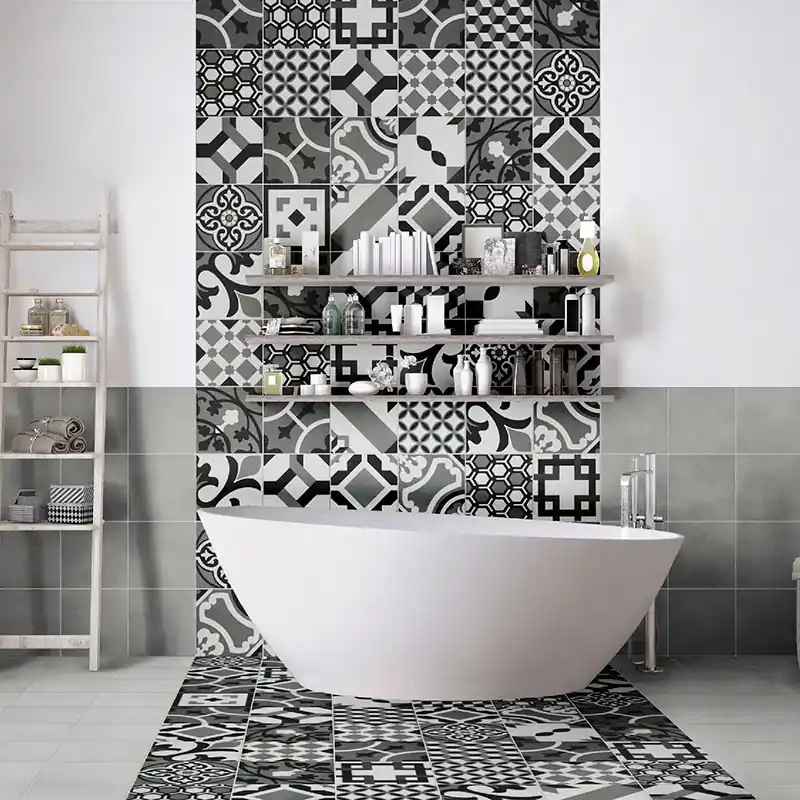Direct Beschikbaar Cemento Paint White - Gres Porcellanato effetto Cemento 20x20