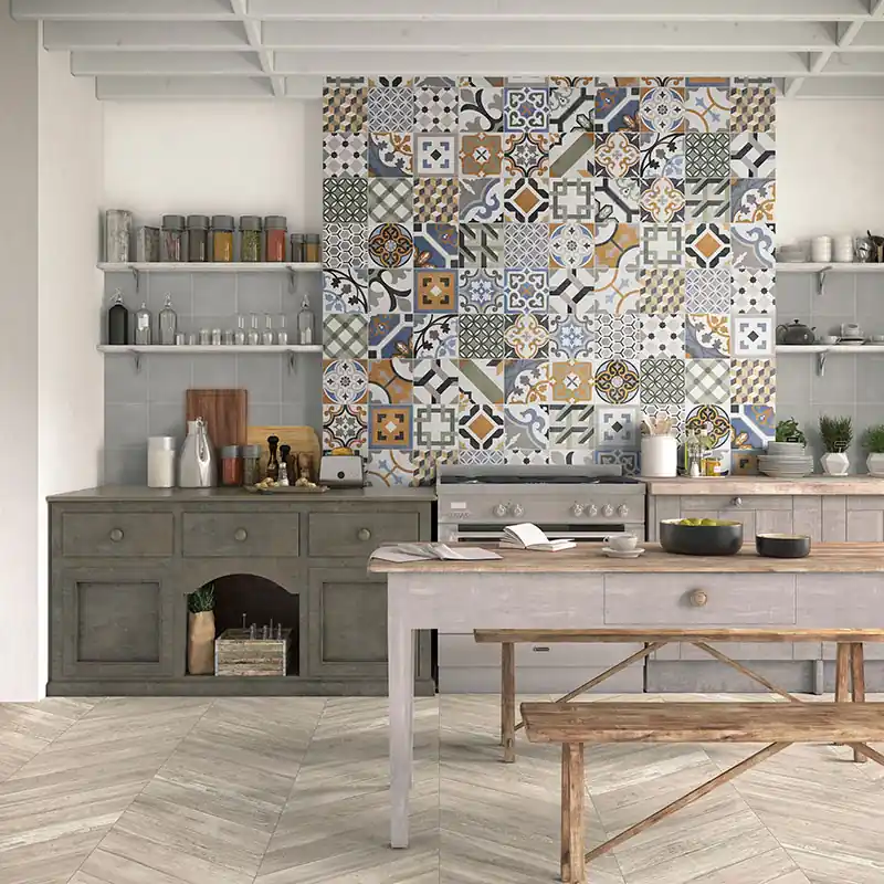 Cemento Paint Grey - Gres Porcellanato effetto Cemento 20x20 Rechtstreeks Van De Fabrikant