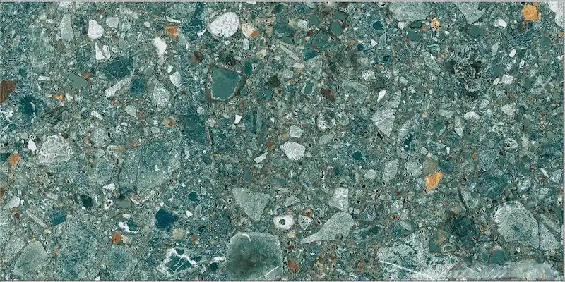 Beach Emerald - Gres Porcellanato Effetto Fondale Marino 15x30 Nieuw