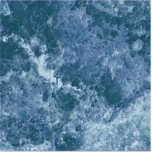 Express Levering Neptune Blue - Gres Porcellanato Effetto Nuvolato Lucido 15x15