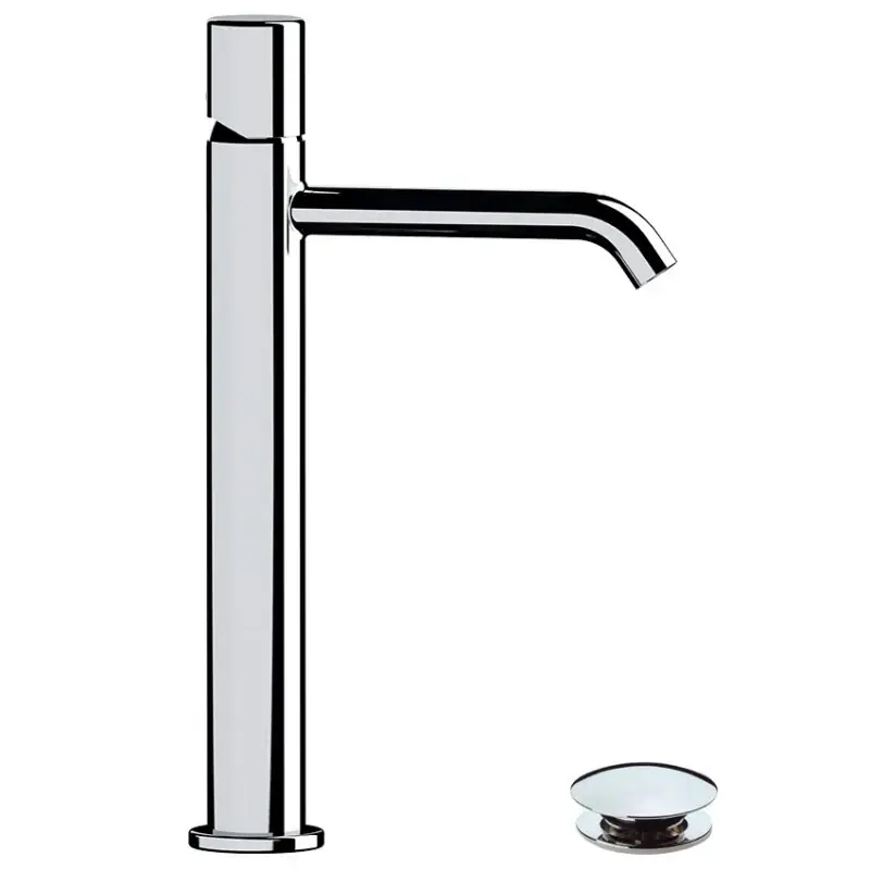 Hoge Kwaliteit Trilogy - Miscelatore per lavabo alto con scarico click clack