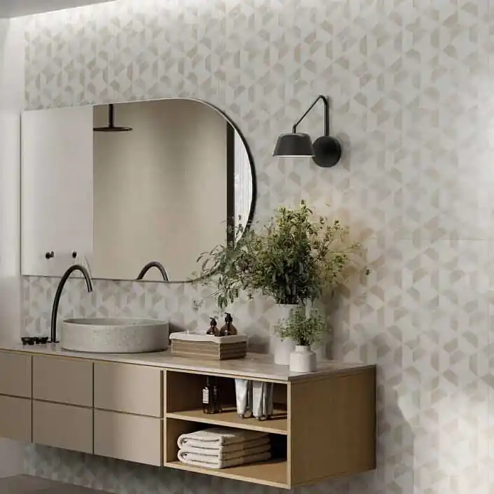 Aurea Decoro Prisma - Rivestimento Decorato Geometrico 60x120 rettificato Veilige Betaling