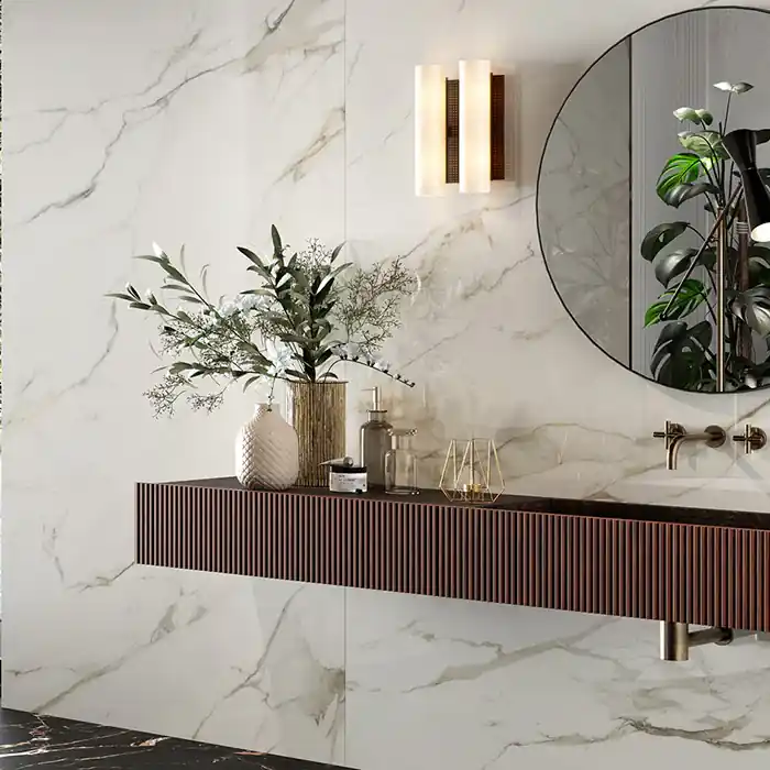 Canova Calacatta Gold - Gres Effetto Marmo Opaco 120x120 Rettificato Betrouwbaar