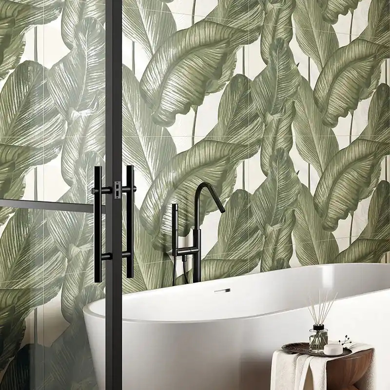 Aanbieding Ludo Decoro Banano - Rivestimento Floreale 60x120 rettificato