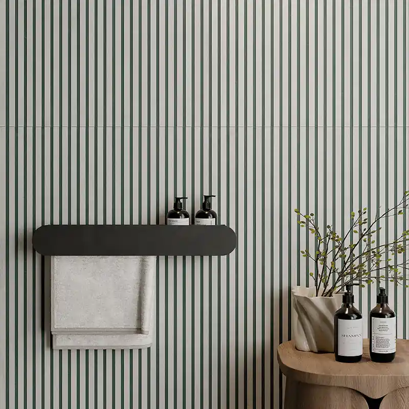 Direct Beschikbaar Ludo Nova 3D Avorio Giada - Rivestimento Cannettato dai Colori Pastello 60x120 rettificato