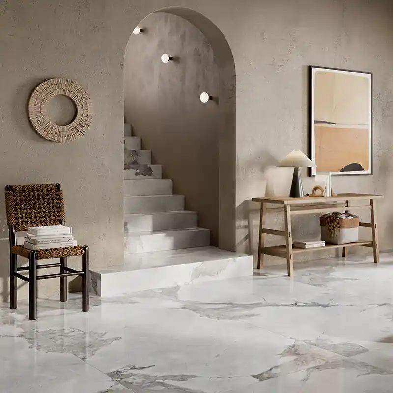 Rechtstreeks Van De Fabrikant Invisible Ice - Gres Effetto Marmo Lucido 60x120 Rettificato