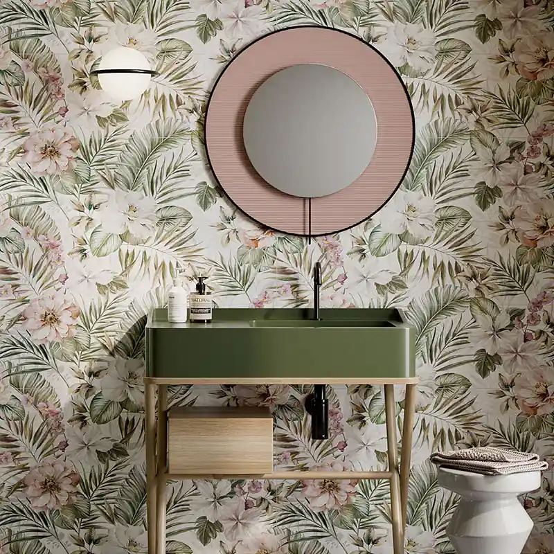 Ludostone Bloom - Rivestimento Decorato Floreale 33x100 rettificato Must-Have