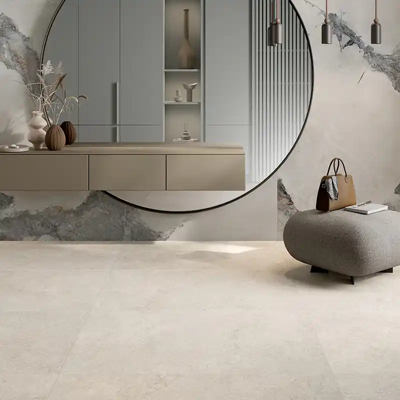 Premium Lutezia Grey - Gres Effetto Pietra Opaco 60x60 Rettificato