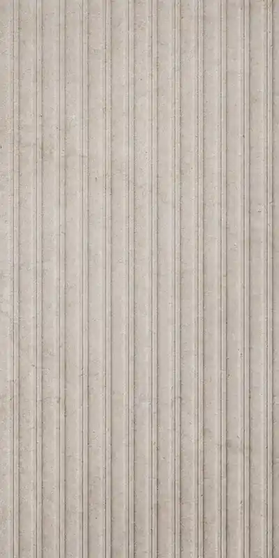 Alleen Vandaag Lutezia Loira Grey - Gres Rigato a Rilievo 60x120 Rettificato