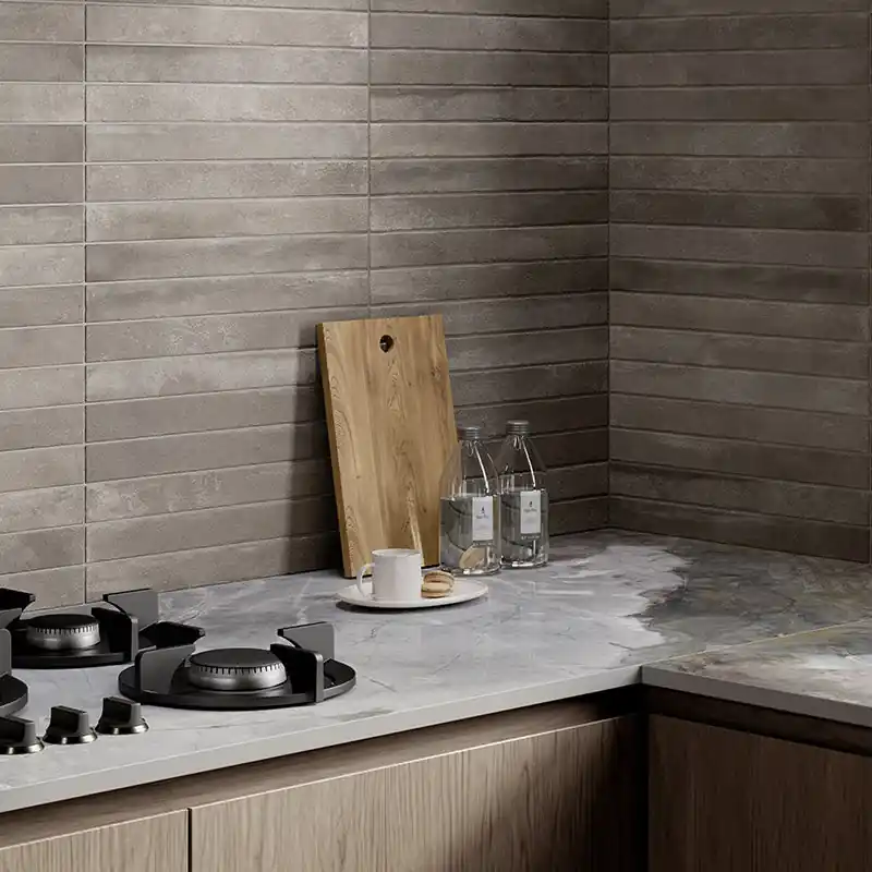 Arenosa Grey - Gres Effetto Mattoncino Opaco 5x45 Voordeelprijs