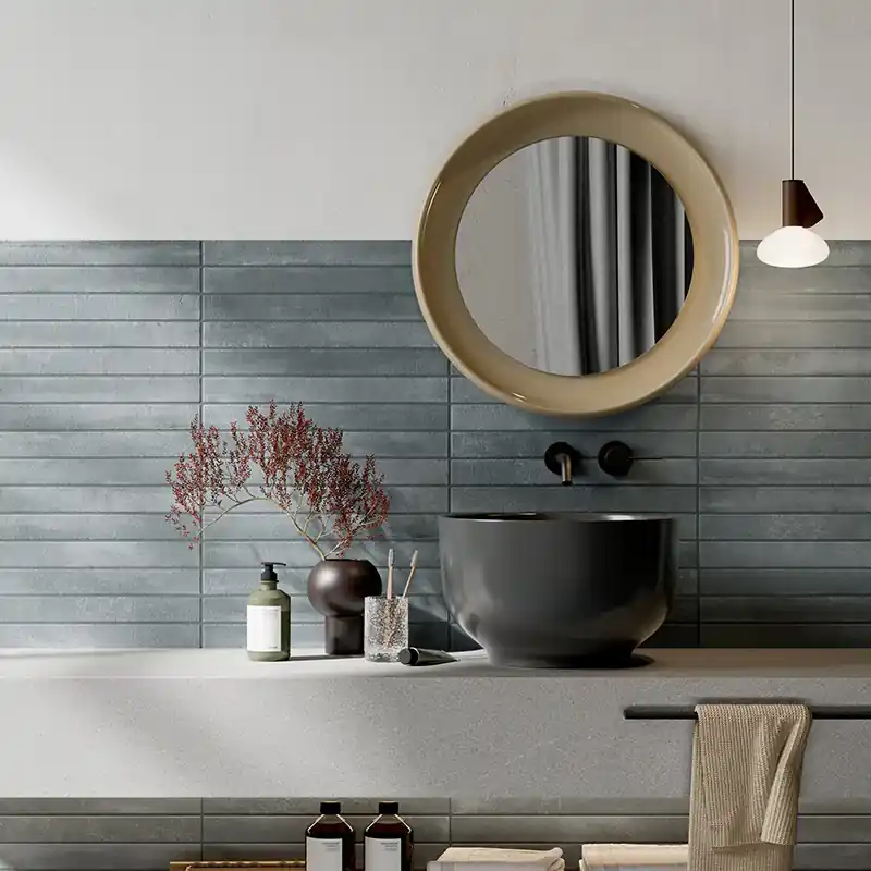Arenosa Dark Blue - Gres Effetto Mattoncino Opaco 5x45 Veilige Betaling