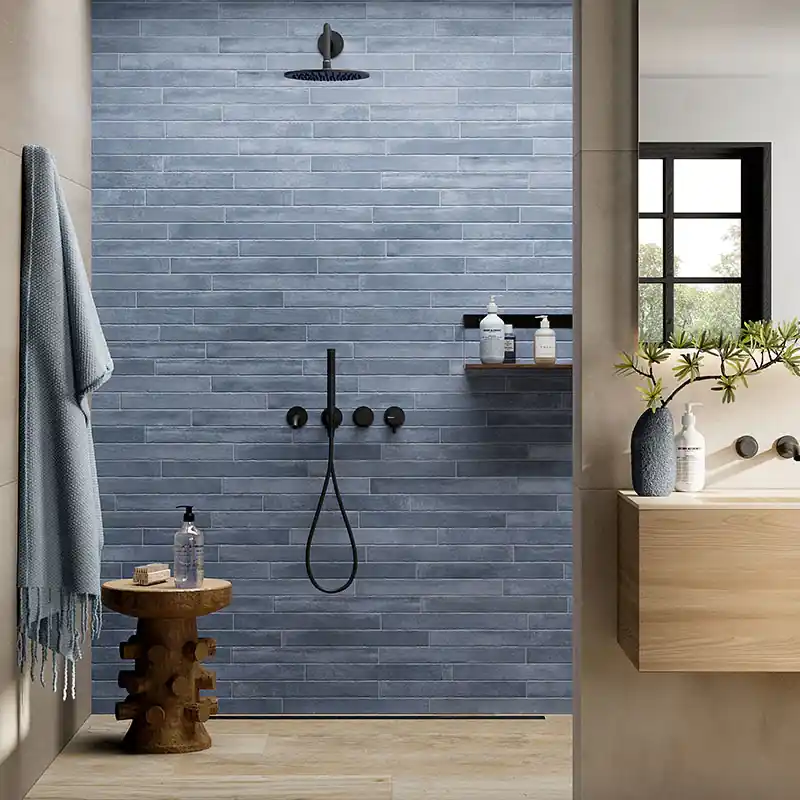 Hete Deal Arenosa Blue - Gres Effetto Mattoncino Opaco 5x45
