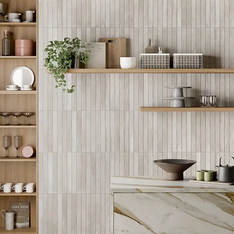 Rechtstreeks Van De Fabrikant Arenosa Ivory - Gres Effetto Mattoncino Opaco 5x45