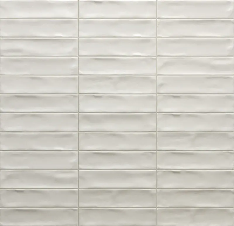 Marrakech Total White - Gres Effetto Mattoncino Opaco 5x20 Premium