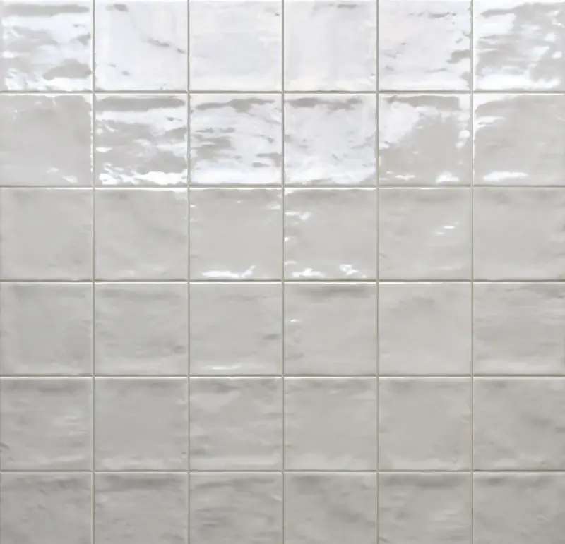 Marrakech Total White - Piastrella in Gres Porcellanato Lucido 10x10 Shop Nu