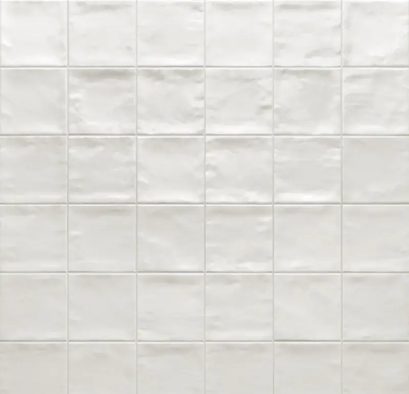 Marrakech Total White - Piastrella in Gres Porcellanato Opaco 10x10 Snelle Levering