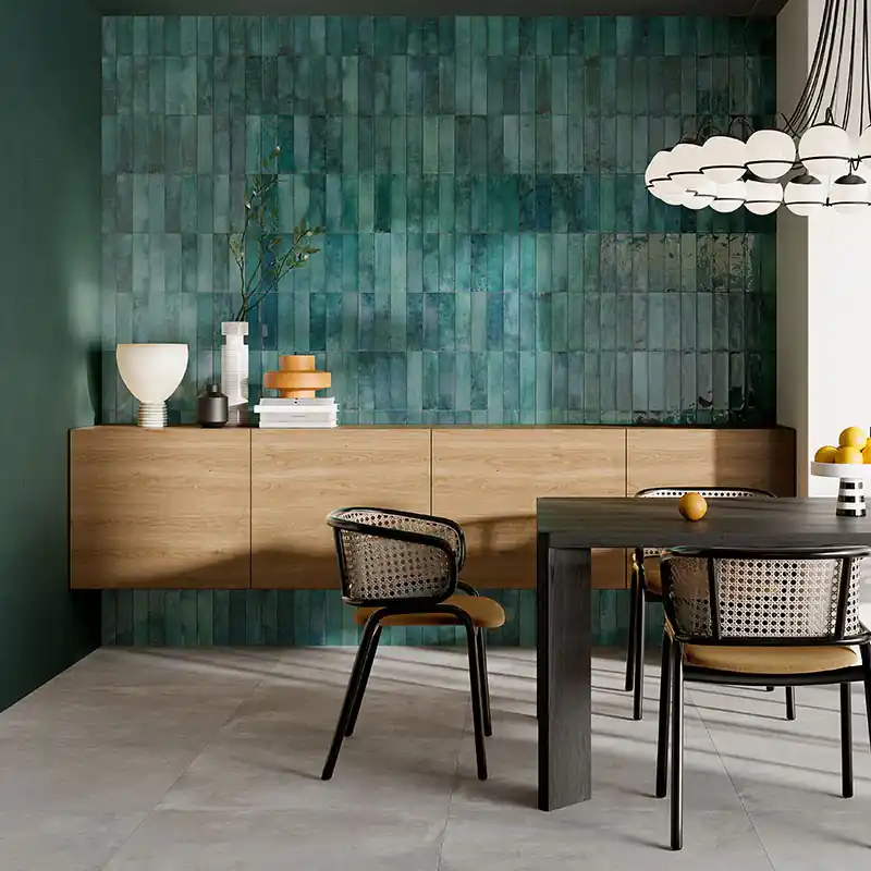 Mojave Sea Water - Gres Effetto Mattoncino Lucido 6x25 Actieprijs