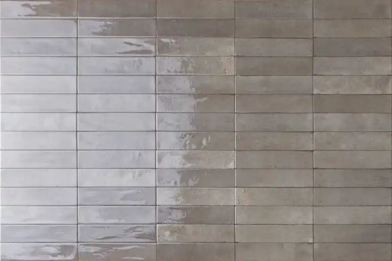 Soho Taupe - Gres Effetto Mattoncino Lucido 6x25 Rechtstreeks Van De Fabrikant