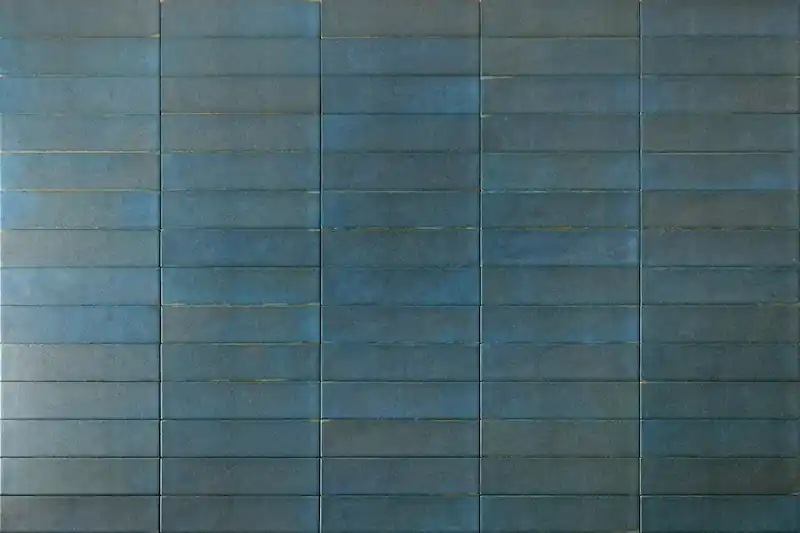 Shop Nu Noho Blu - Gres Effetto Mattoncino Opaco 6x25