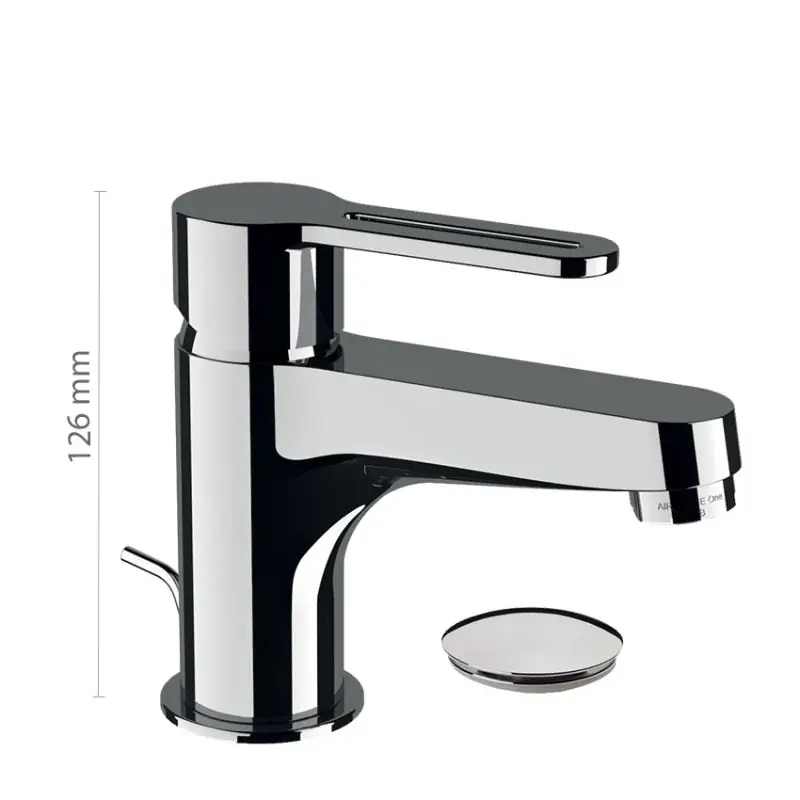 Apollo - Miscelatore Monocomando Small per Lavabo con scarico Exclusieve Aanbieding