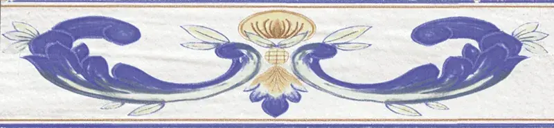 Actieprijs Cotto Mediterraneo Listello Capri - Listello decorativo in stile Vietrese 5x22