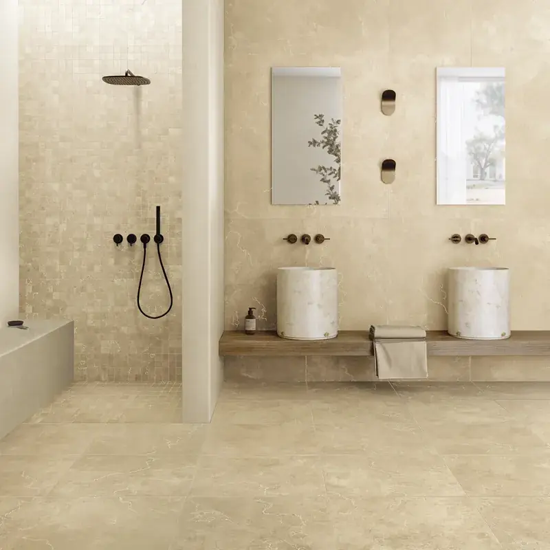 Express Levering Attica Beige - Gres porcellanato Effetto Pietra Elegante 60x60
