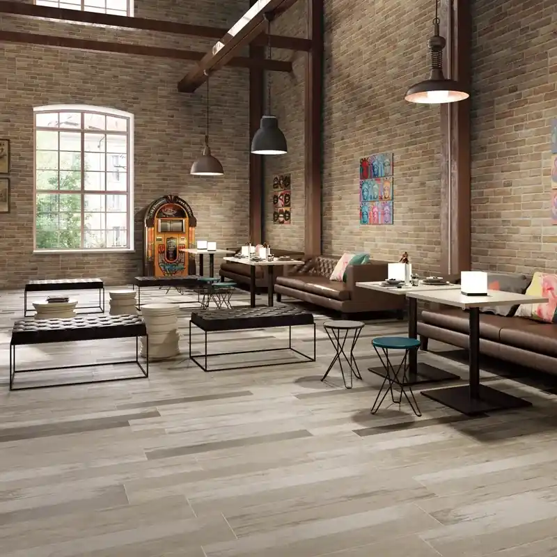 Merkproduct Plank Bistrot Multicolor - Gres porcellanato Effetto Legno Naturale 30x120 Rettificato
