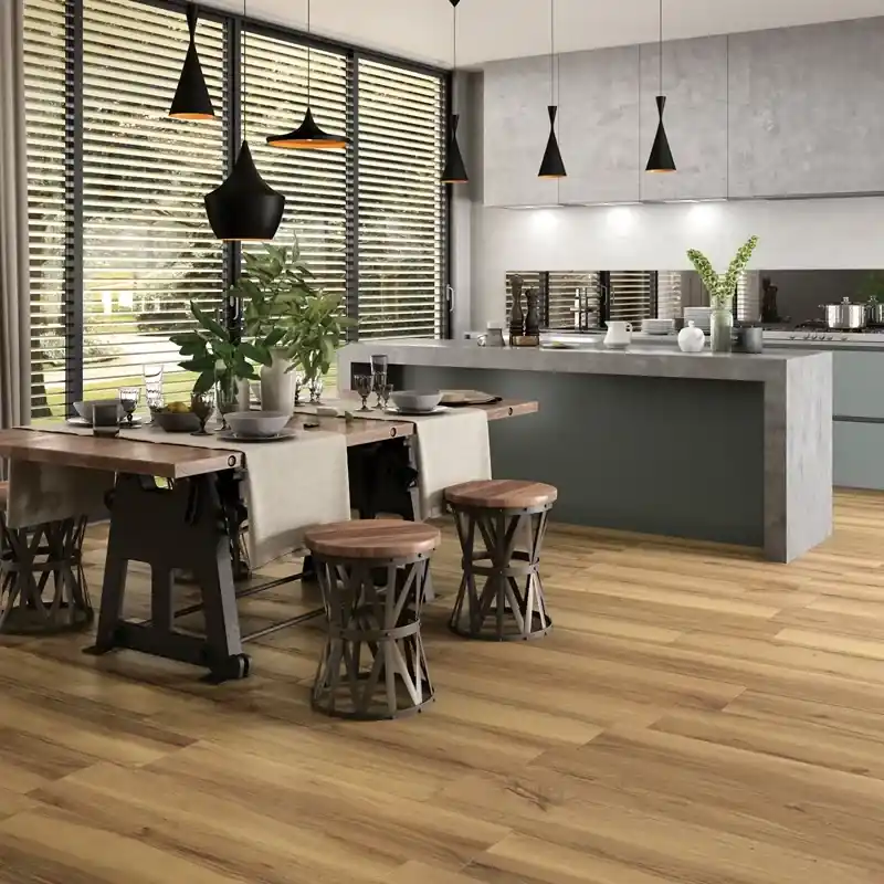 Nu Kopen Plank Myhome Quercia - Gres porcellanato Effetto Legno Naturale 20x120 Rettificato
