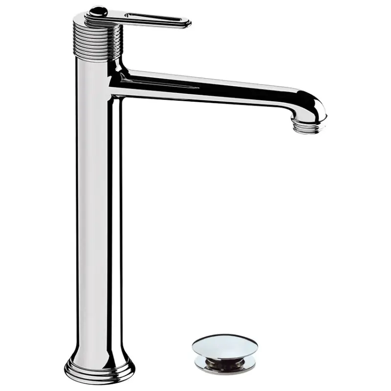 Vesta - Miscelatore per lavabo a canna alta con scarico Aanbieding
