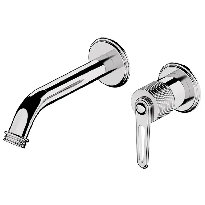 Vesta - Miscelatore per lavabo a incasso su piastra doppia Flitsaanbieding
