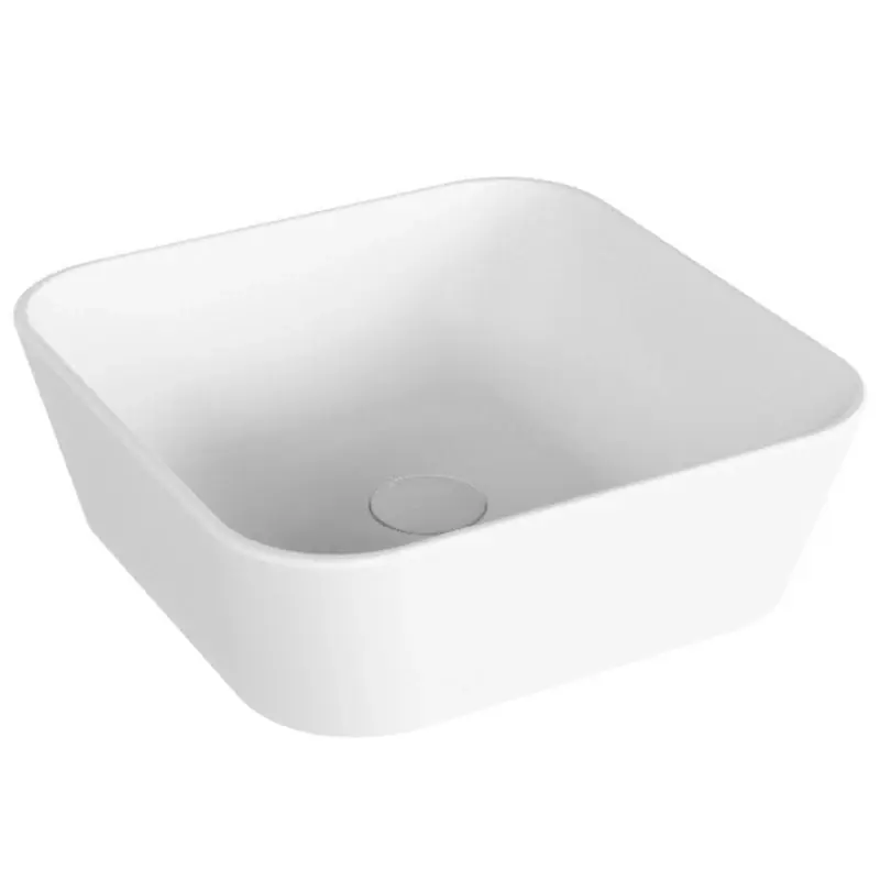 Korting Linea - Lavabo da appoggio dal design nordico 43x43 cm